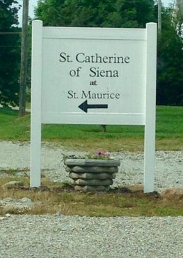 St C St Maurice Sign[28232]
